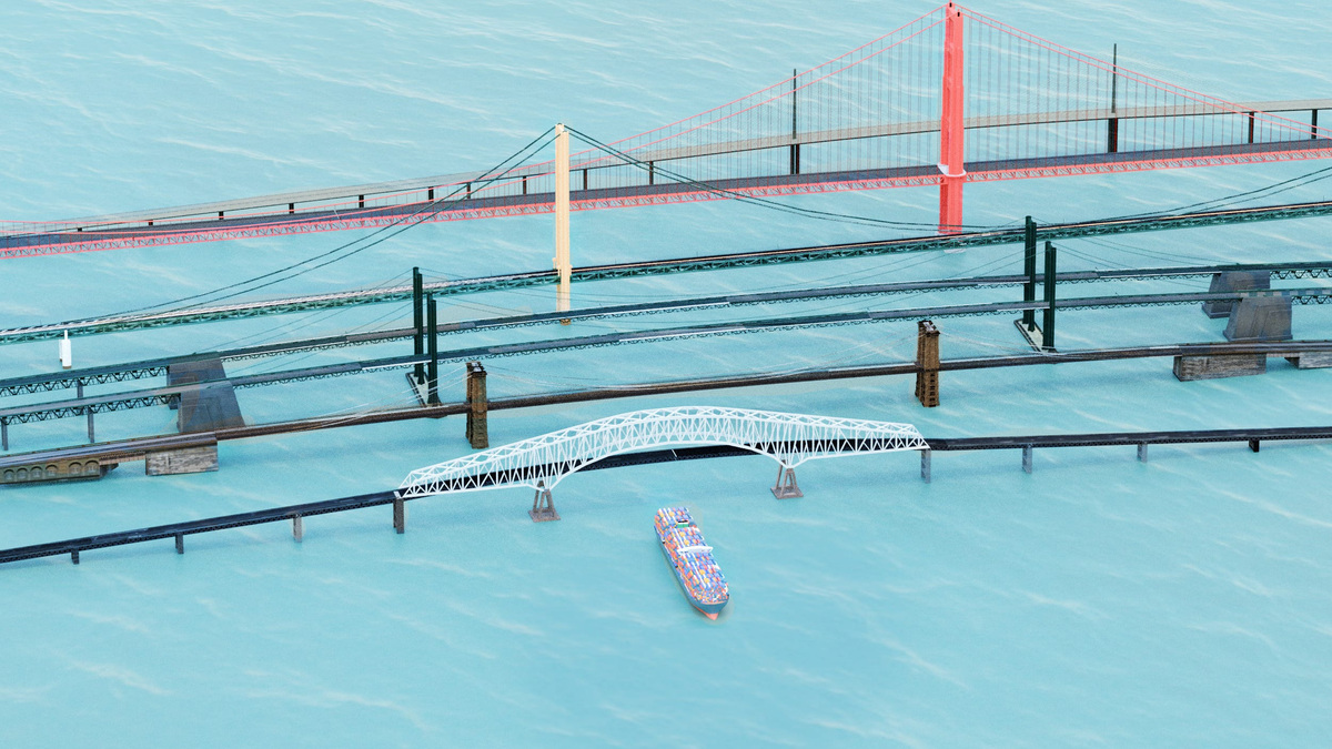 Francis Scott Key Bridge was a Baltimore icon. How it compares with other US bridges.