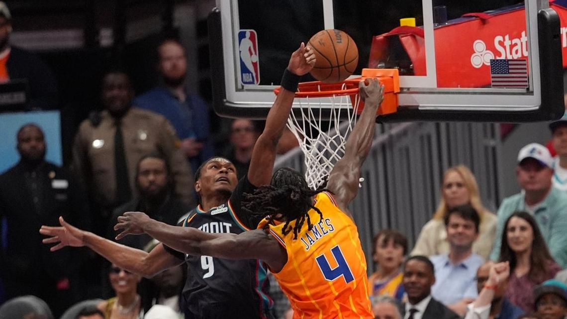 Jalen Duren, Pistons relegate Hornets to East's play-in tournament 