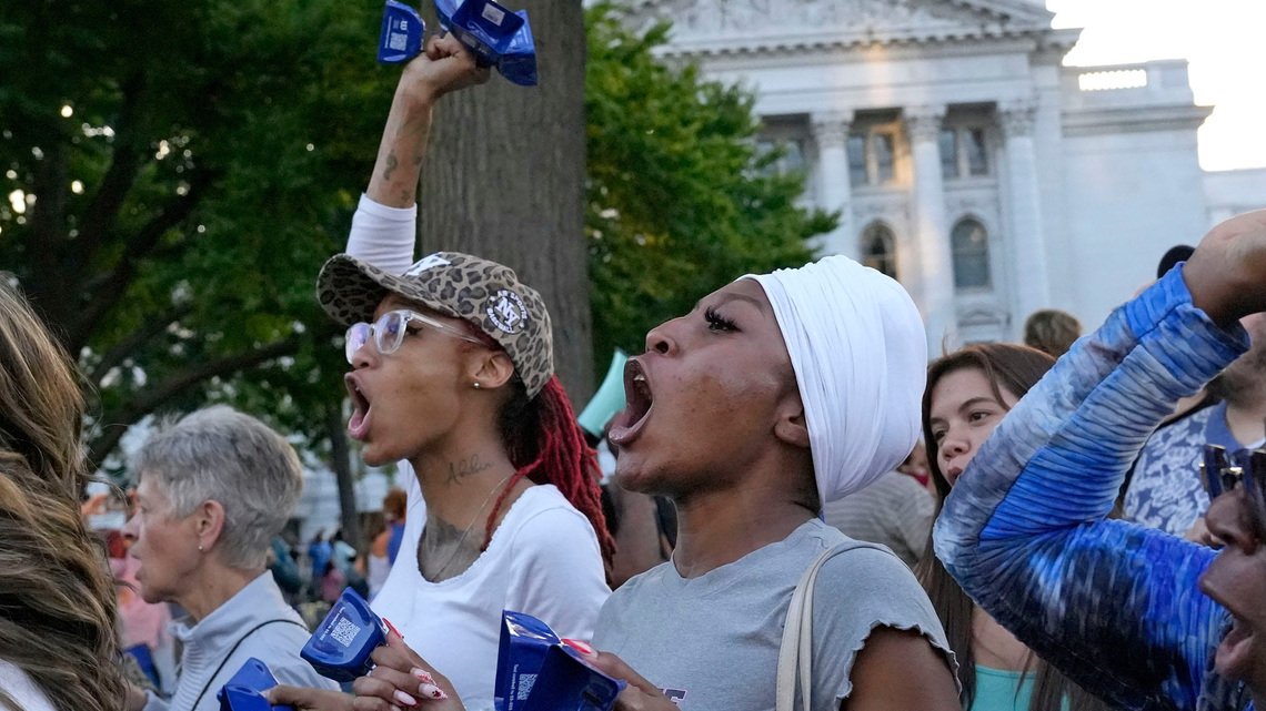 Protests erupt in Madison, Wisconsin, after fatal police shooting 