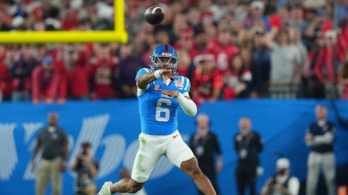  Ole Miss quarterback Trinidad Chambliss received an injunction to play another season of college football. | Joe Camporeale-Imagn Images 