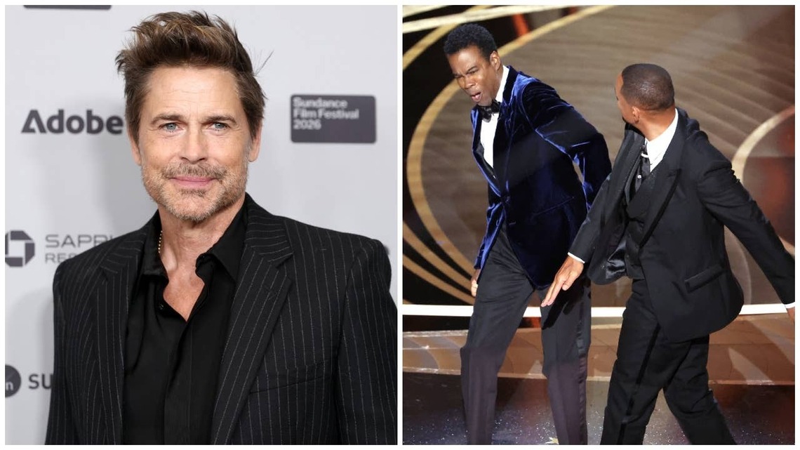 Rob Lowe Reveals Why He Was 'Happy' Will Smith Slapped Chris Rock at the Oscars 