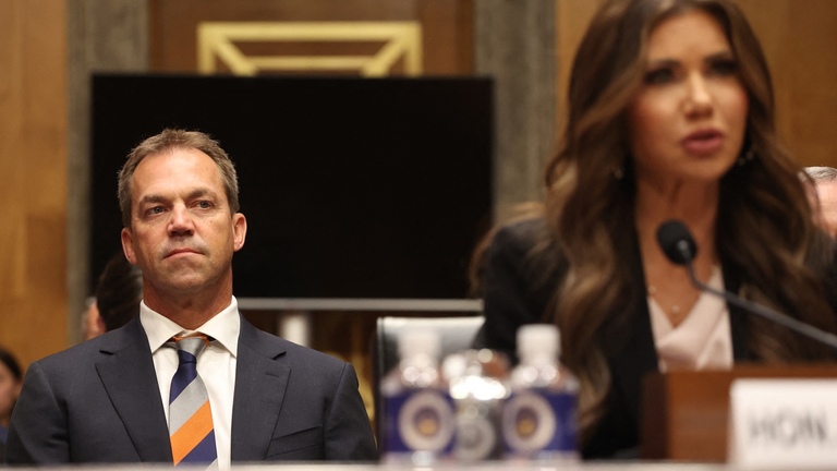Kristi Noem's Estranged Husband Bryon Breaks Silence After Divorce Filing 