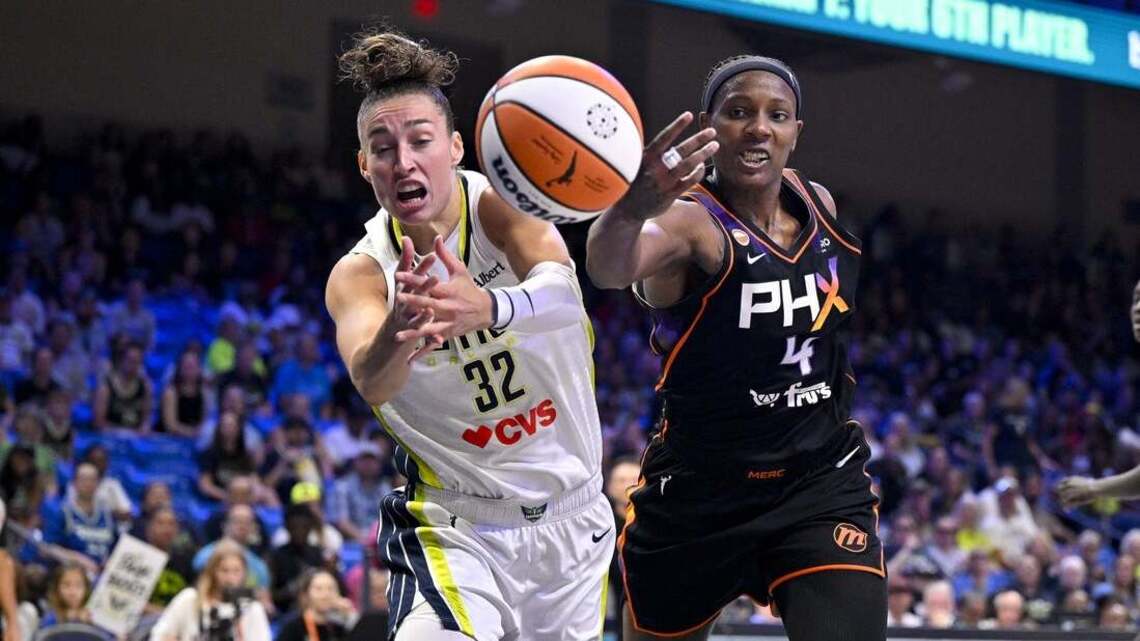 Paige Bueckers leads Wings past stubborn Mercury  