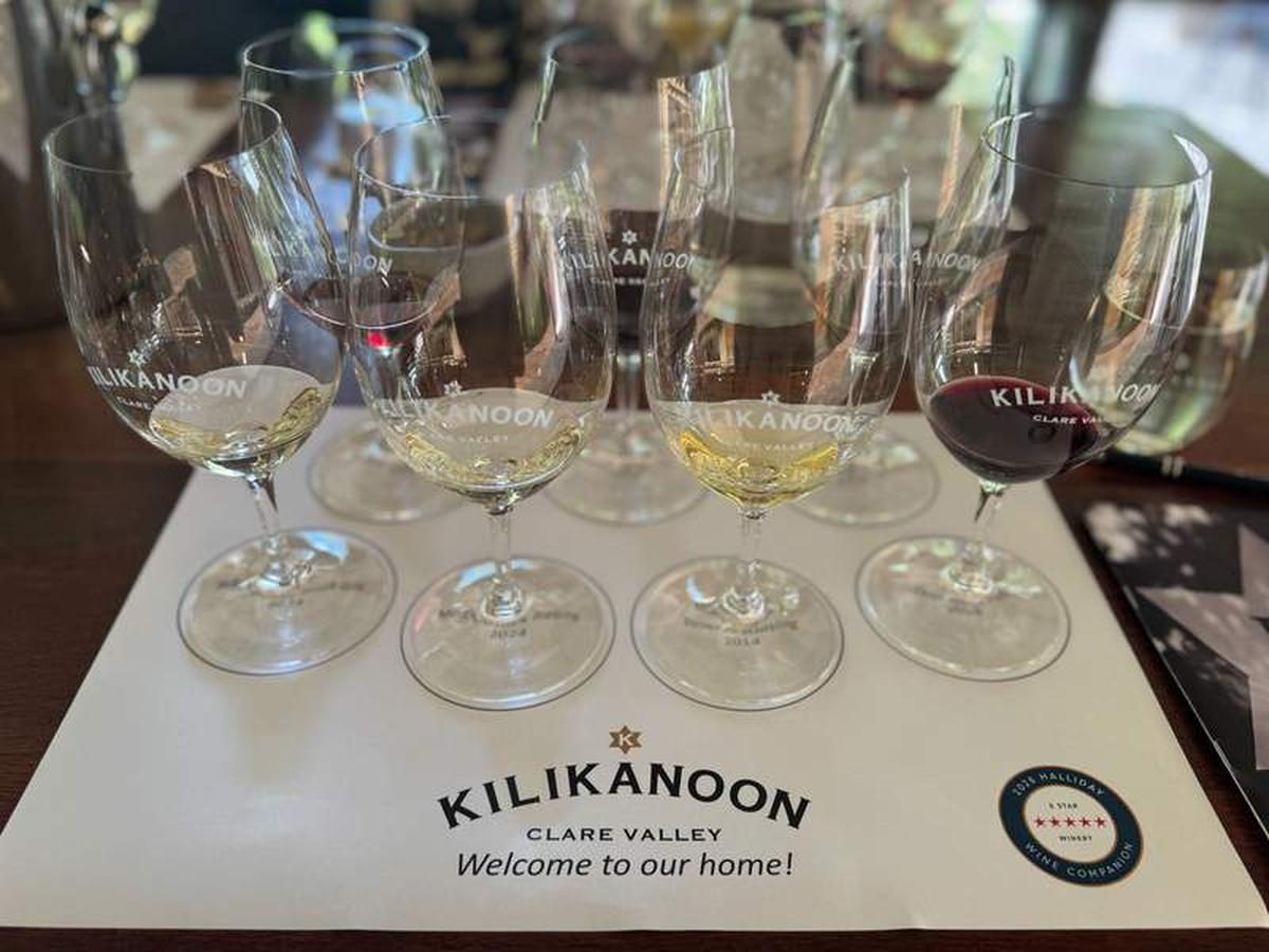  Wine tasting at Kilikanoon winery. Photo credit: Kathryn Anderson 