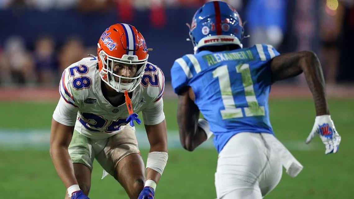  Florida Gators defensive back Devin Moore started 11 games in 2025. | Petre Thomas-Imagn Images 