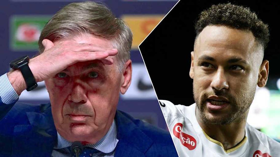 Carlo Ancelotti Delivers Brutal Neymar Putdown Despite Brazil Defeat