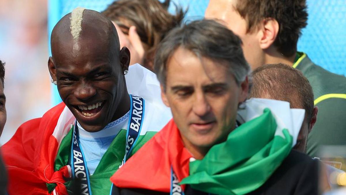  Mario Balotelli won the title under another Italian. | AMA/Corbis/Getty Images 