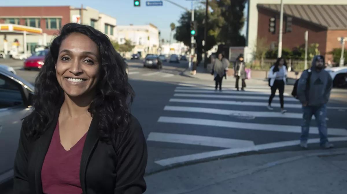 Los Angeles mayoral candidate Nithya Raman. (Mel Melcon/Los Angeles Times/TNS)