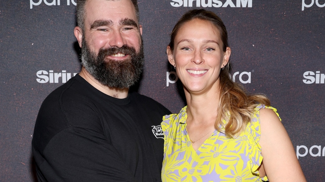 Kylie and Jason Kelce Asked Family Not to Kiss Daughters on Face, Head or Hands 