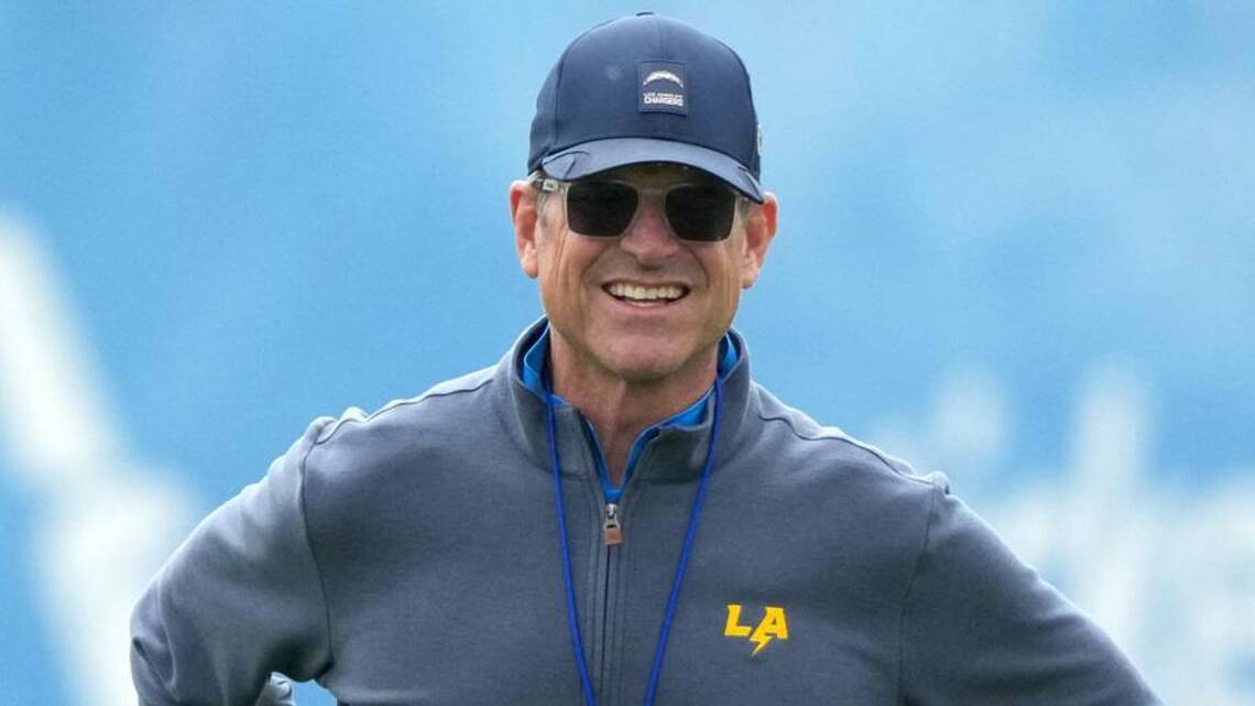 Jim Harbaugh Confirms Chargers Position Battle Will Be Decided When the Pads Come on