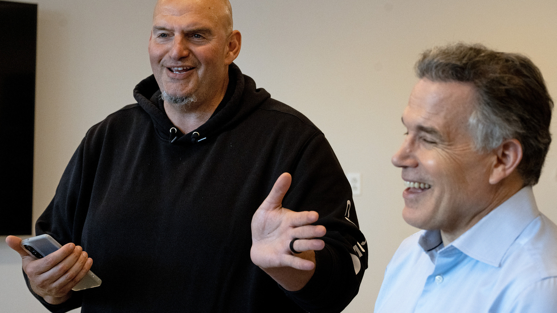 John Fetterman's favorability dips as voters see him more as a Republican than a Democrat 