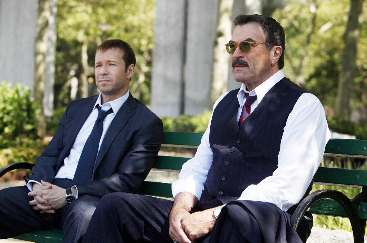 Tom Selleck and Donnie Wahlberg in ‘Blue Bloods’CBS Photo Archive / Contributor