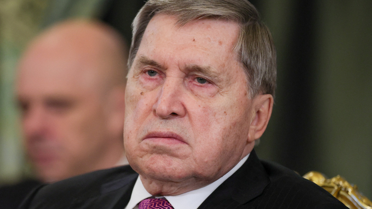 Foreign policy presidential aide Yuri Ushakov attends a meeting of Russia's President Vladimir Putin with Tanzania's President Samia Suluhu Hassan at the Kremlin in Moscow, Russia June 3, 2026. REUTERS/Ramil Sitdikov/Pool