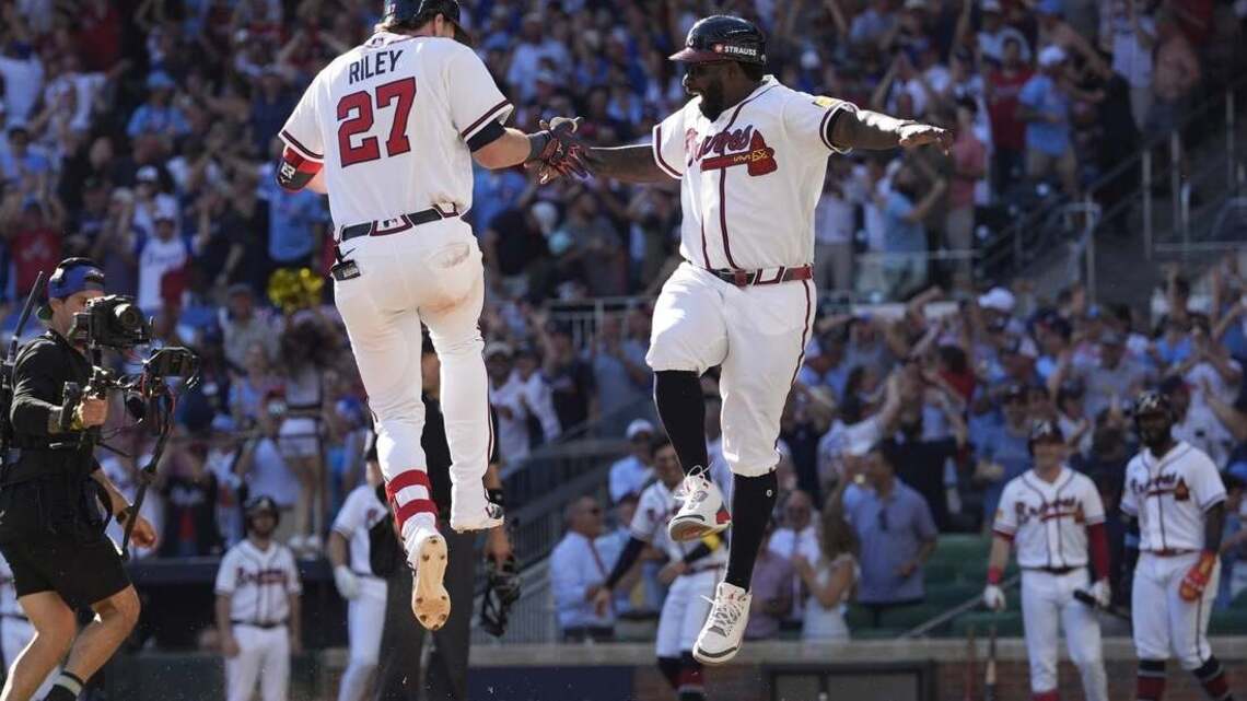 Riley’s clutch home run lifts Braves over Phillies in Game 1