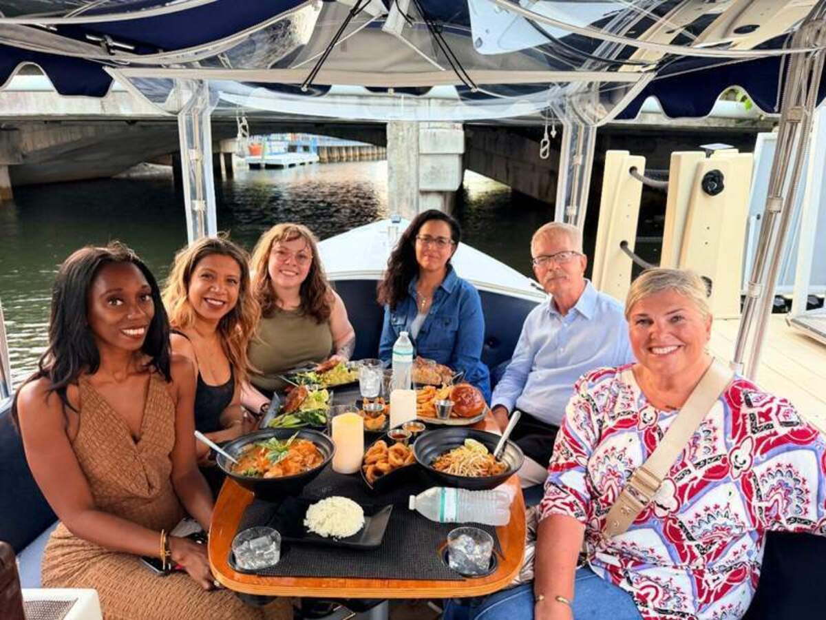  Sunset, cocktails, waterfront mansions and a private gondola cruise-this is the exact kind of wow-factor experience that transforms a standard weekend trip into an unforgettable girlfriend getaway. Photo credit: Melody Pittman 