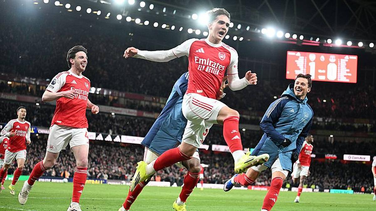  Euphoria. | Stuart MacFarlane/Arsenal FC/Getty Images 