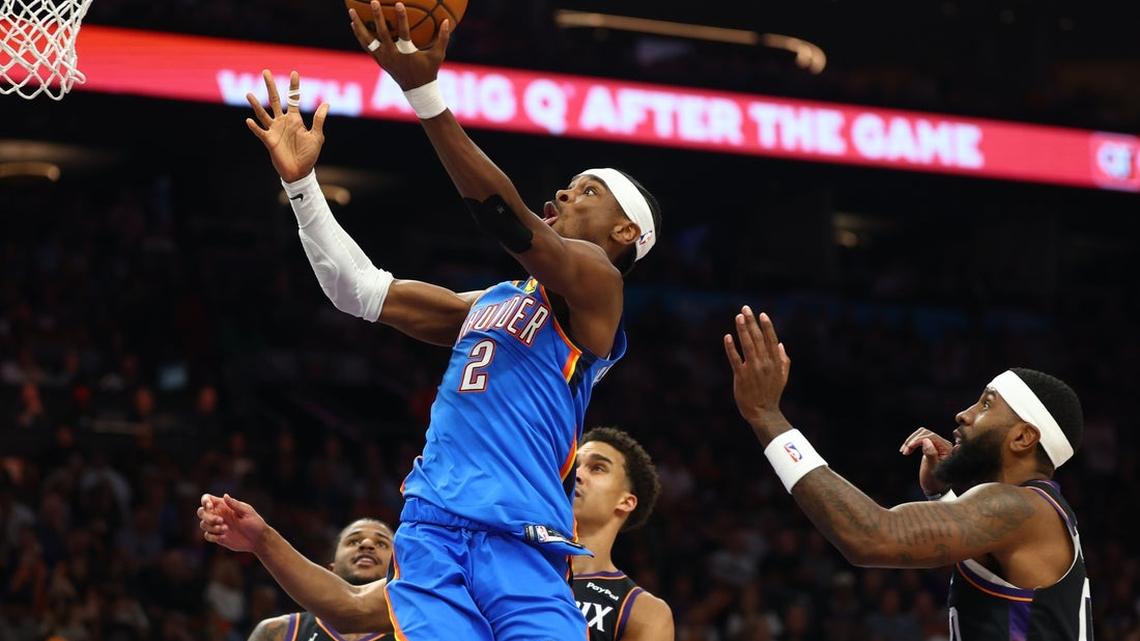 Shai Gilgeous-Alexander, Thunder finish sweep of Suns 