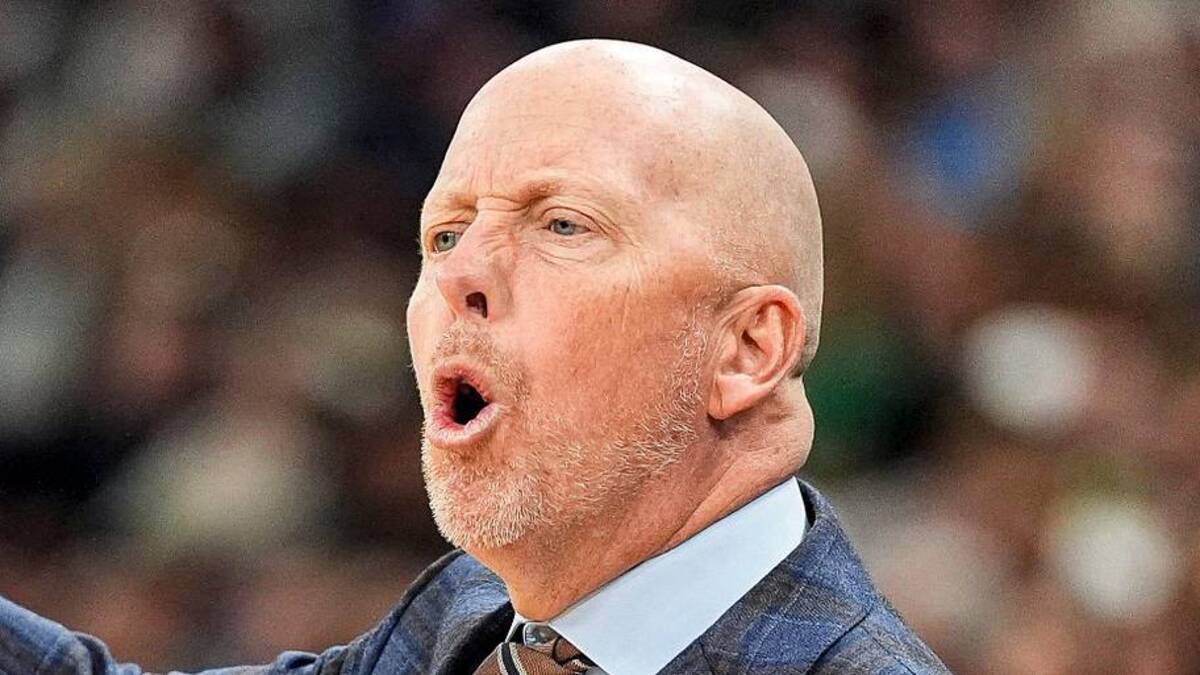  UCLA head coach Mick Cronin reacts to a play against Michigan State during the first half of Big Ten tournament quarterfinal at United Center in Chicago on Friday, March 13, 2026. | Junfu Han / USA TODAY NETWORK via Imagn Images 