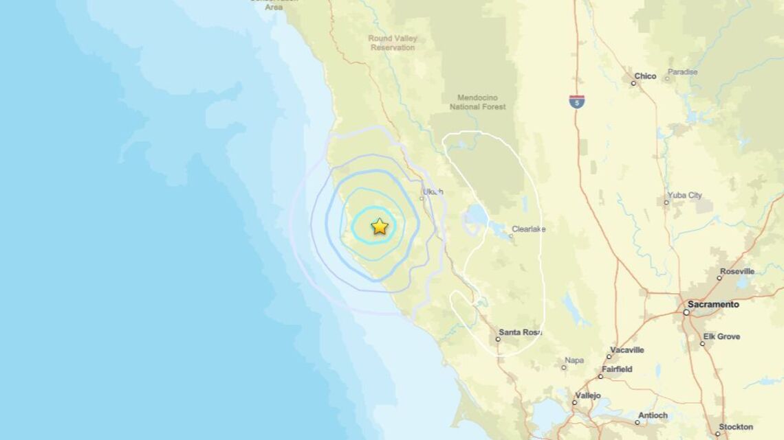 Update: 3.7 magnitude earthquake reported near Boonville, CA on Sept. 25 