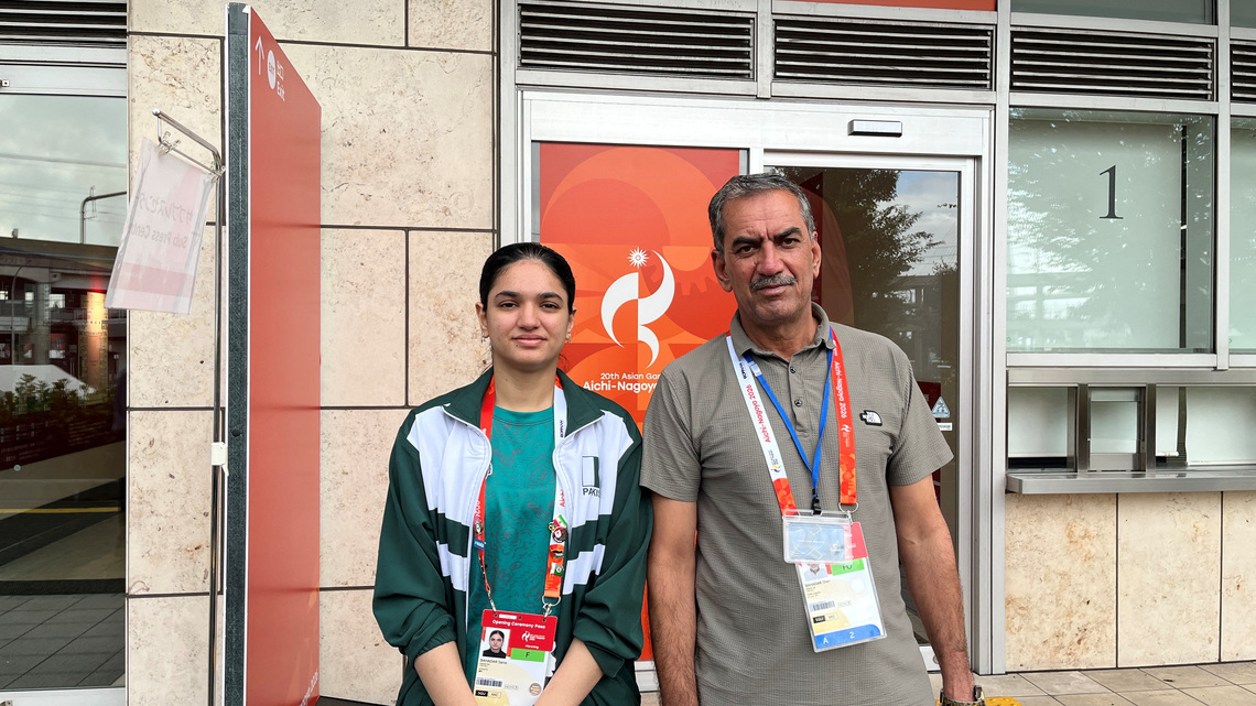 Games-Beyond the silence: Pakistan's Sana finds expression in squash 