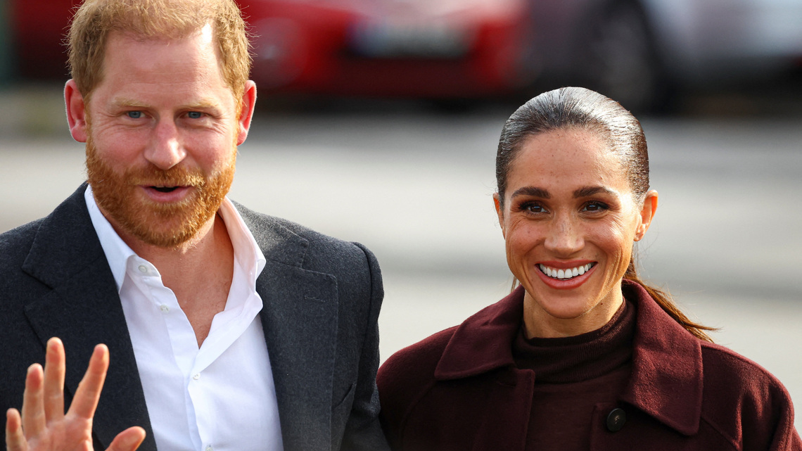 Prince Harry and wife Meghan make first joint appearance since UK return