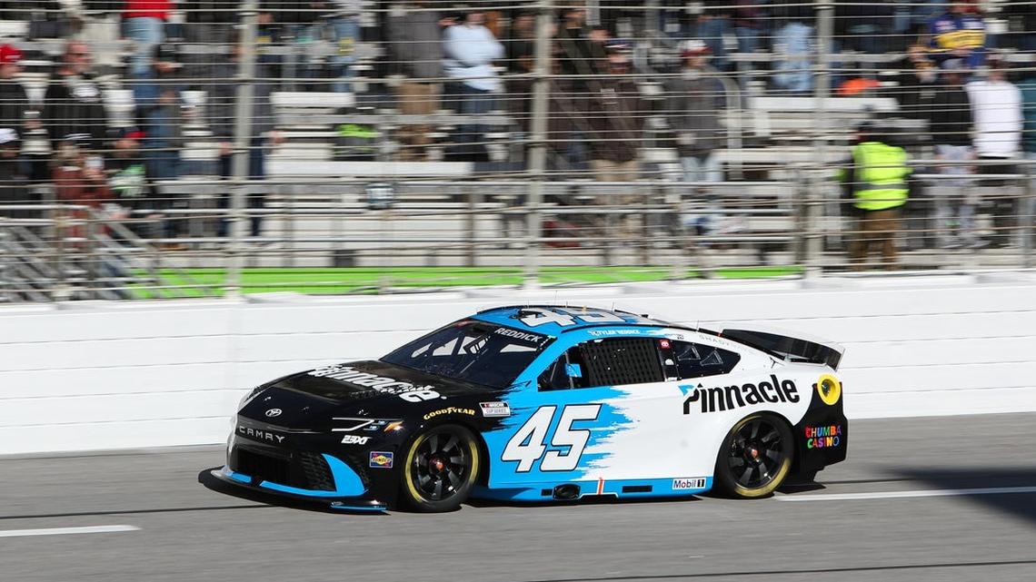 Despite crash, Tyler Reddick takes home Autotrader 400 in double overtime