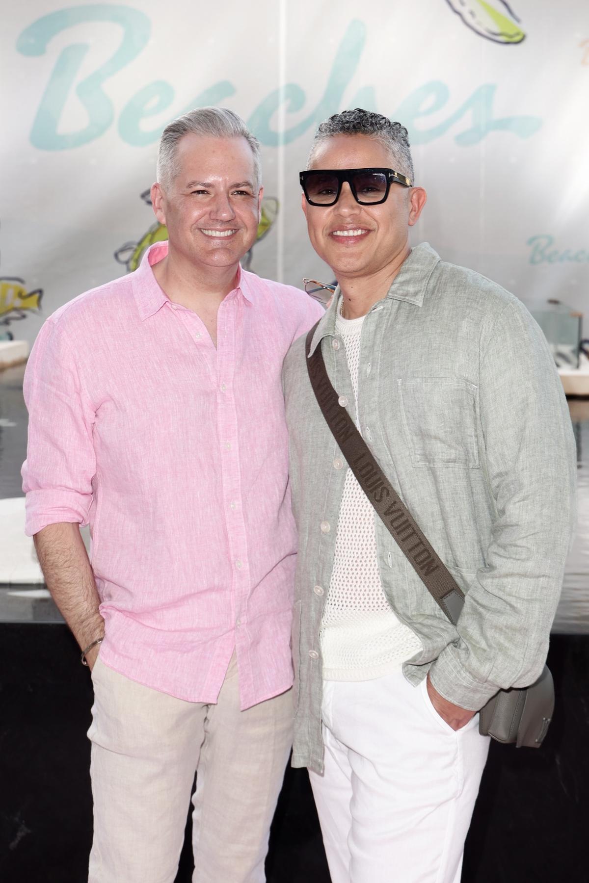  Ross Mathews and Wellinthon García-MathewsJohn Parra/Getty Images for Beaches Resorts 