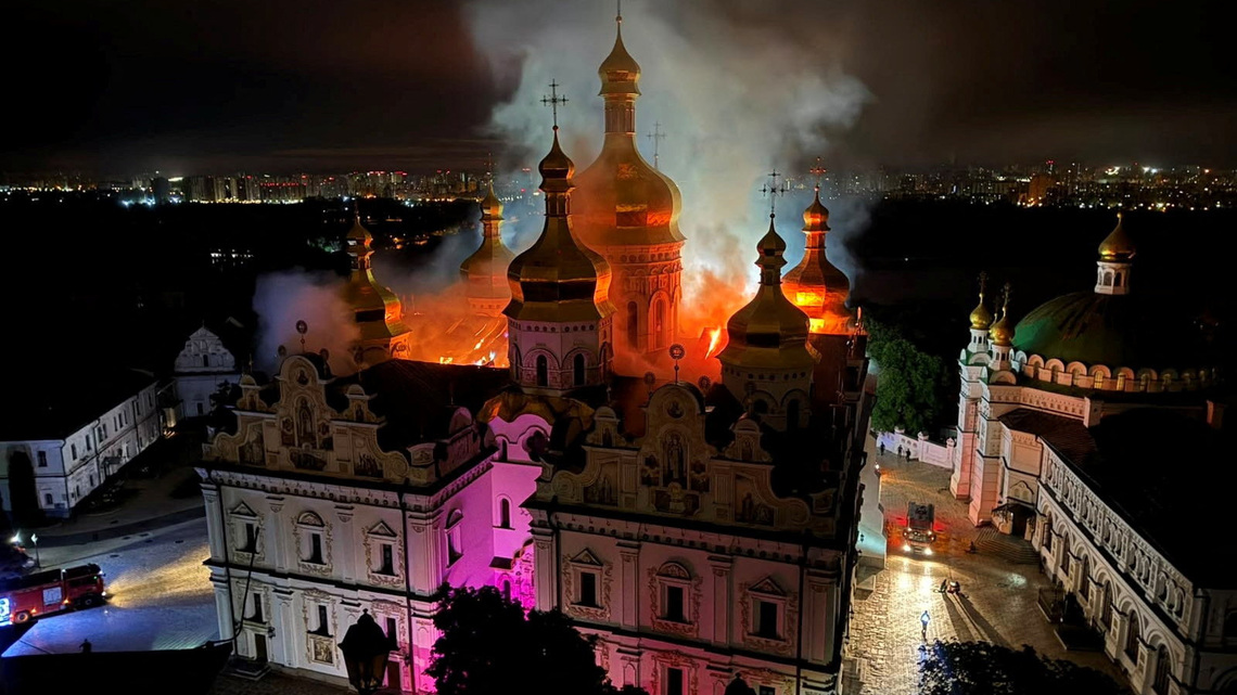 Russia calls Ukrainian allegation its forces struck Kyiv monastery a 'crude fake' 