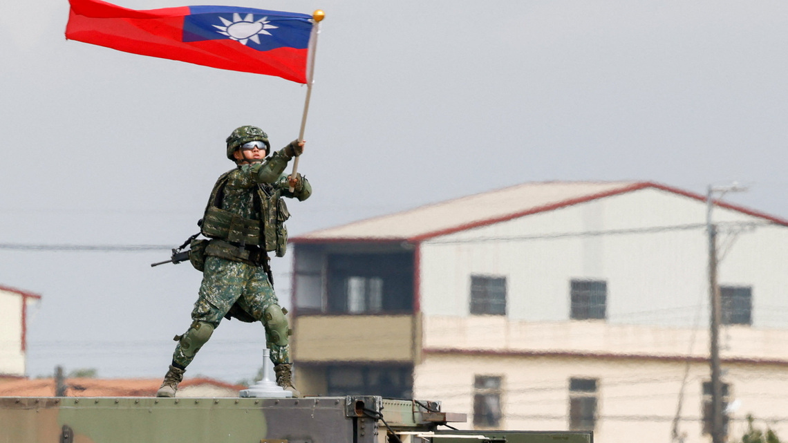 Taiwan drills to test relocating arms production under Chinese attack 