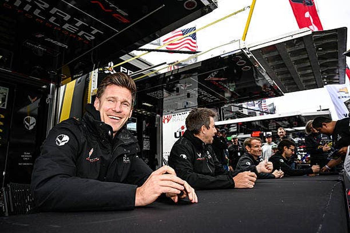  Nicky Catsburg of Corvette Racing. (Photo by Brandon Badraoui/Lumen via Getty Images) (Photo by Brandon Badraoui/Lumen via Getty Images)