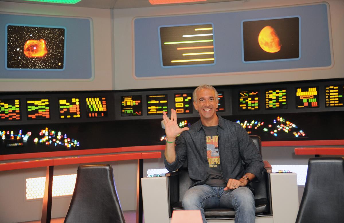 Correspondent Scott Mantz at the 14th annual official Star Trek convention at the Rio Hotel & Casino on August 7, 2015, in Las Vegas, Nevada.Albert L. Ortega/Getty Images