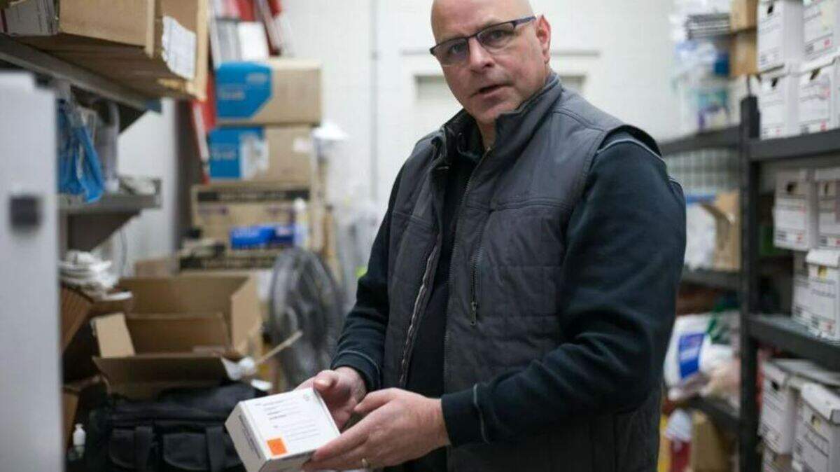 FILE — Yakima County Coroner Jim Curtice at the coroner’s office on Feb. 24, 2020.