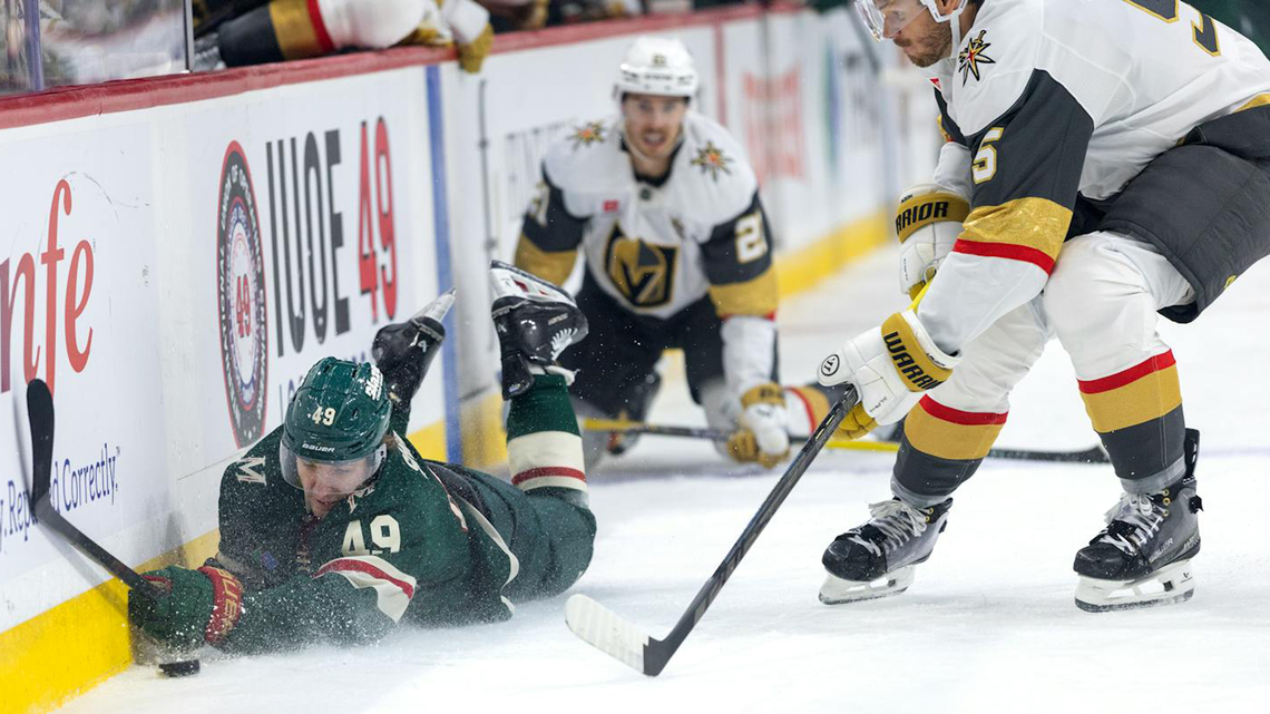Wild hold off Vegas Golden Knights for 4-2 win