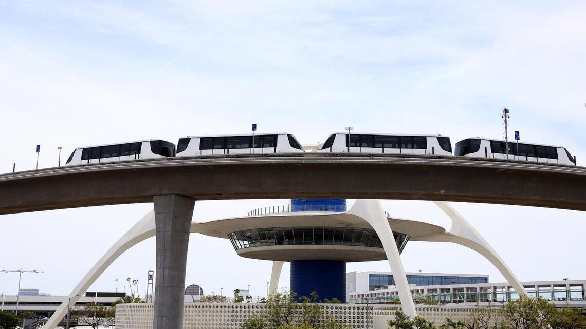 Hiltzik: The LAX people mover wasn't ready for the 2026 World Cup. Will it even be ready for the 2028 Olympics? 