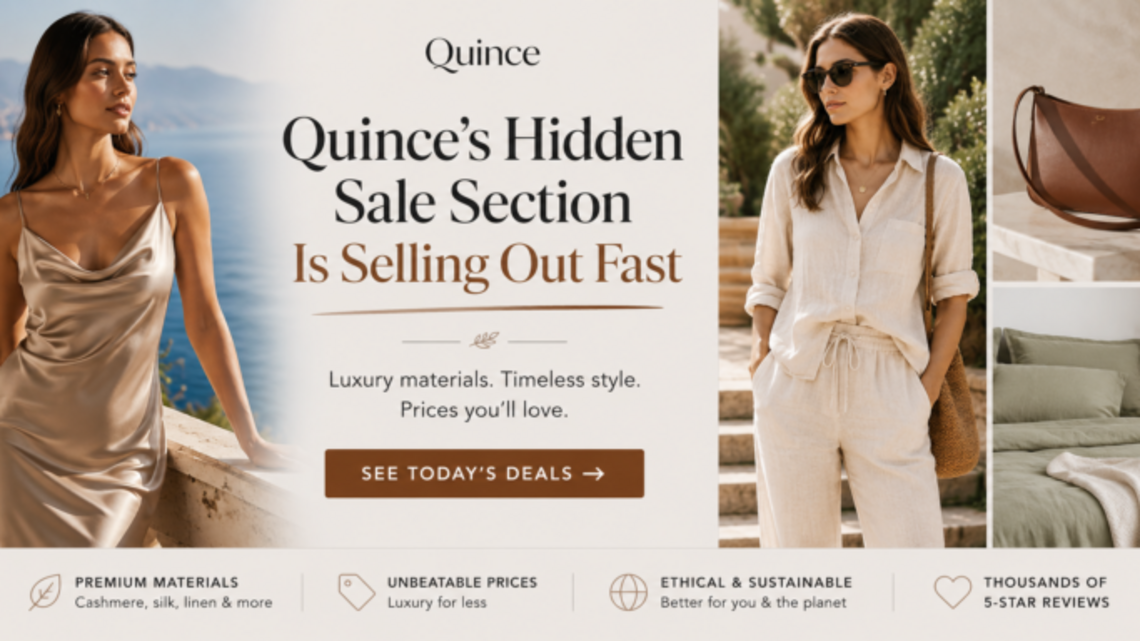 Quince's Hidden Sale Section Is Packed With Luxury Finds Starting at Under $50 