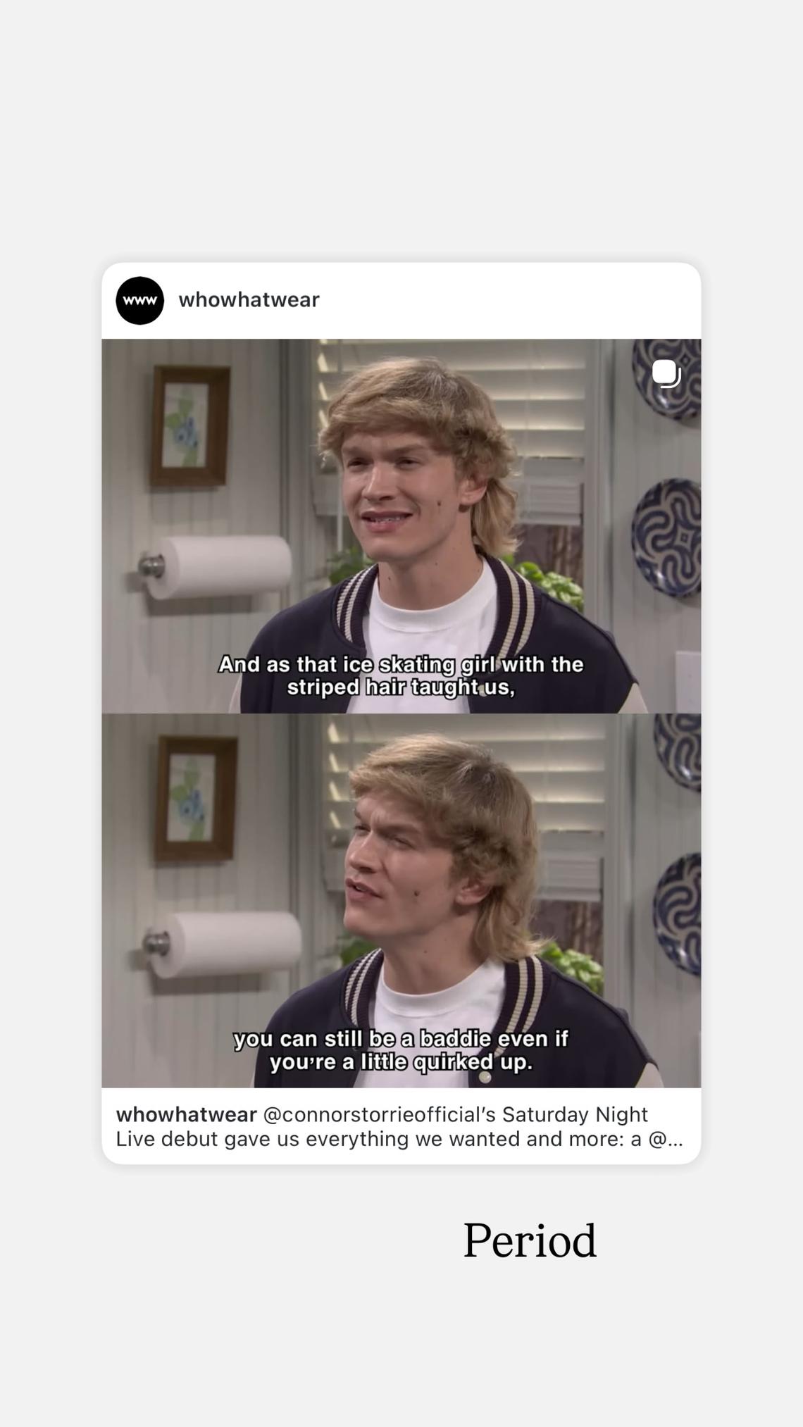  Connor Storrie on SNLCourtesy of Alysa Liu/Instagram 