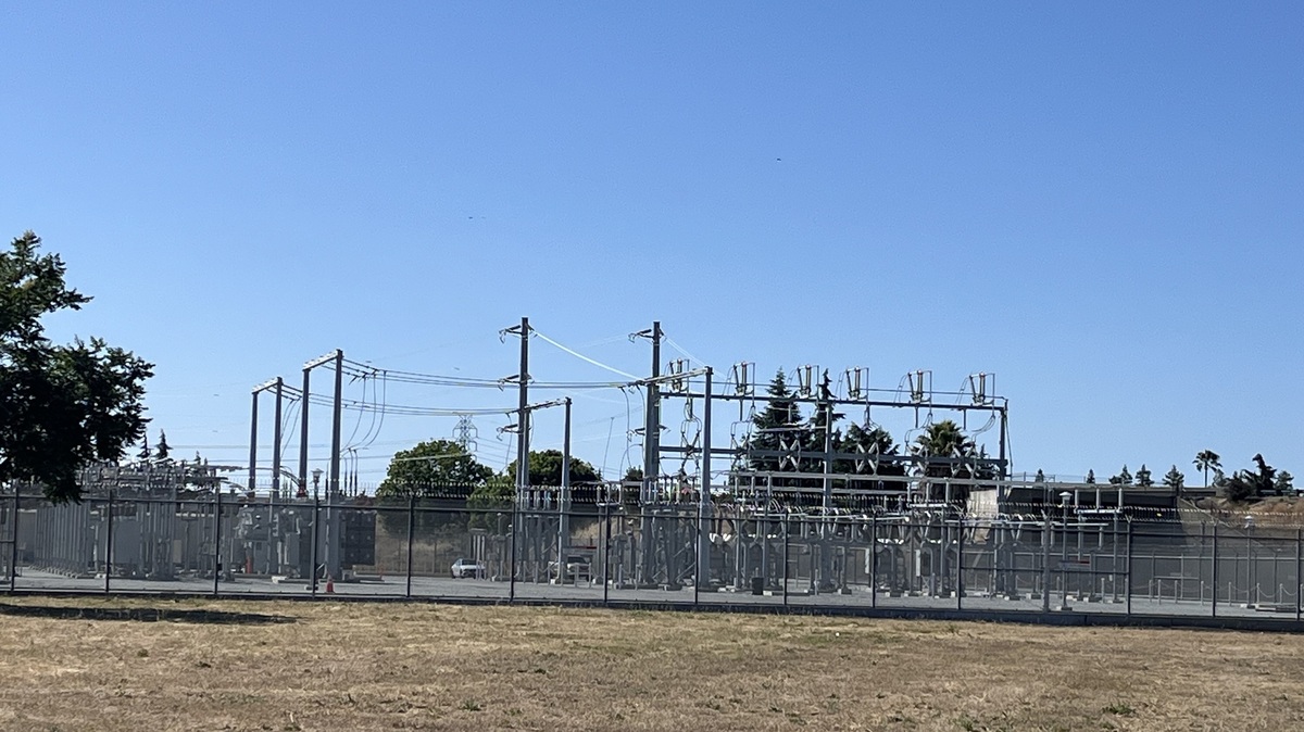 PG&E Santa Teresa Substation, a south San Jose electricity complex at 6402 Santa Teresa Boulevard, seen on June 4, 2026.

(George Avalos/Bay Area News Group)