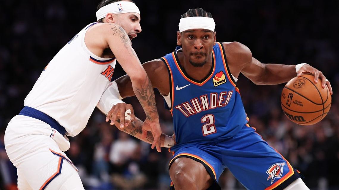 NBA roundup: Thunder survive Knicks' late surge 