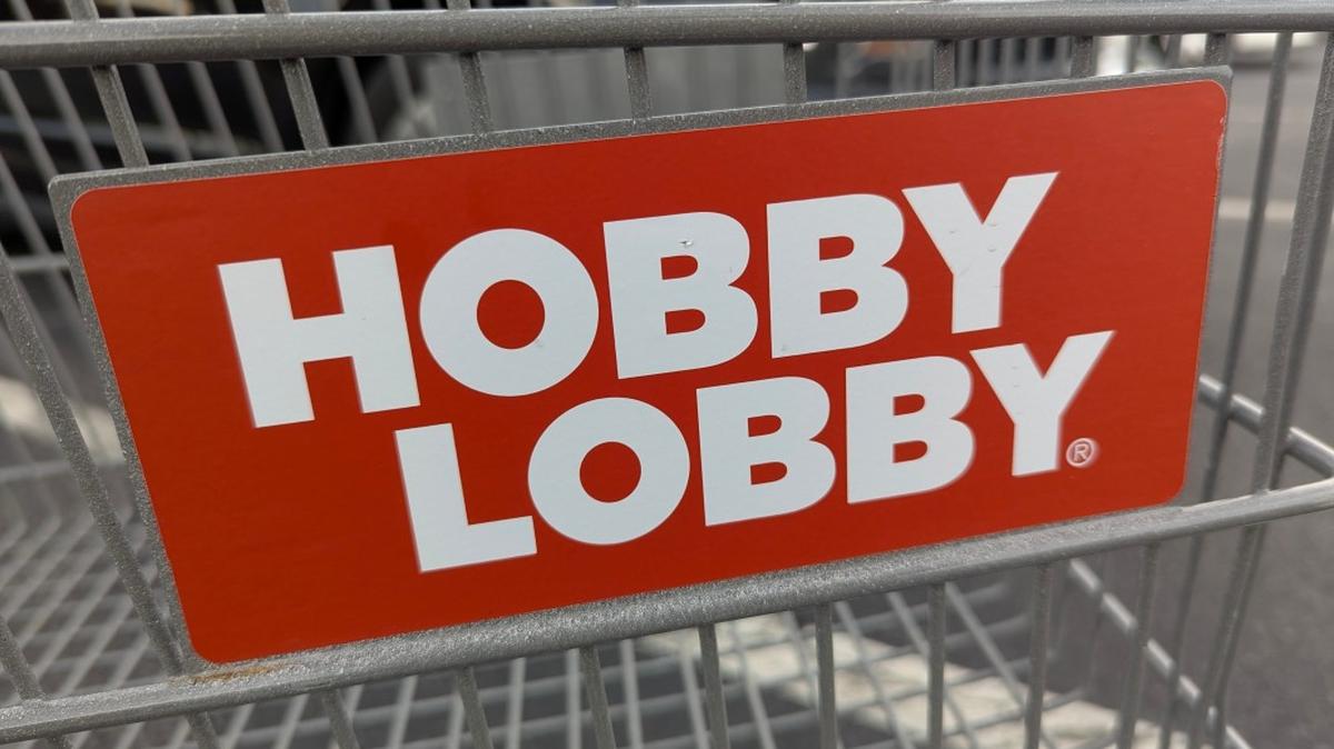hobby lobby shopping cart.