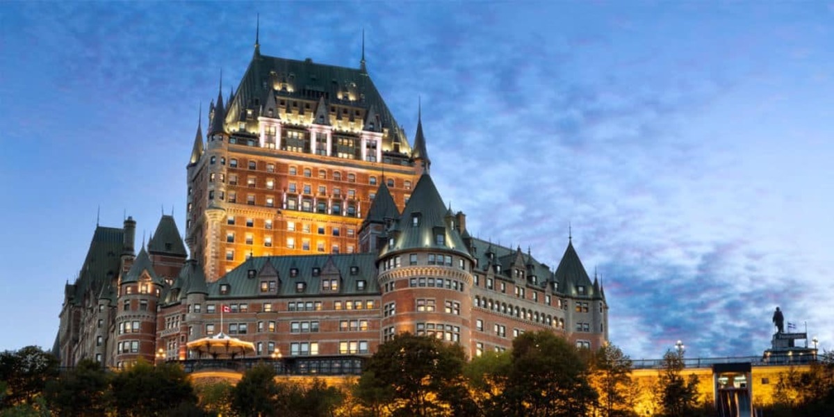  The Fairmont Chateau Frontenac is an iconic hotel dominating the Old Quebec City skyline. Photo credit: Eric Jay Toll 