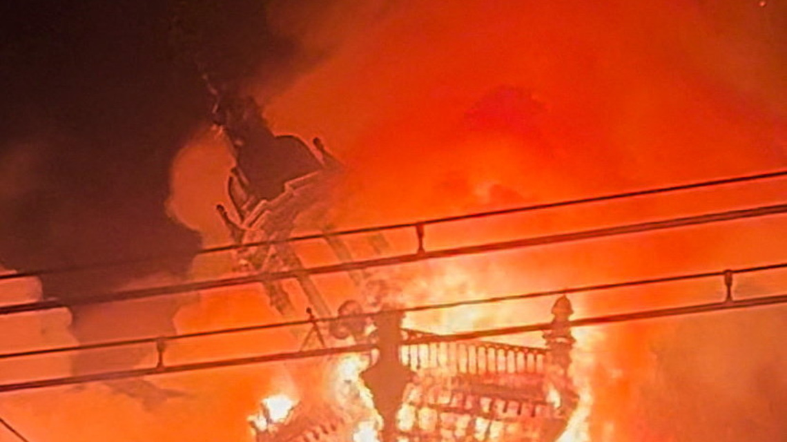 In France's Limoges, the fire-ravaged town hall rekindles memories of Notre Dame 