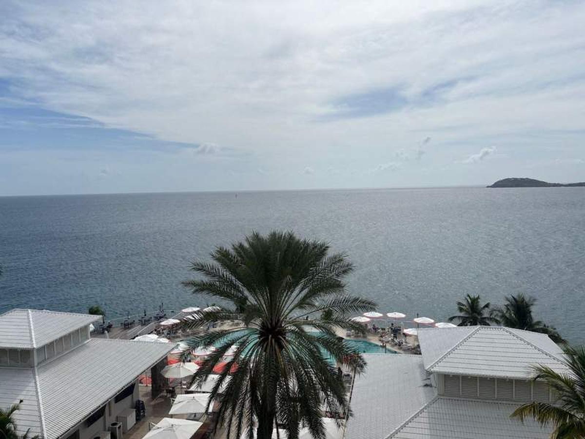  The view from my balcony at the Westin St. Thomas. Photo credit: Judy Antell 