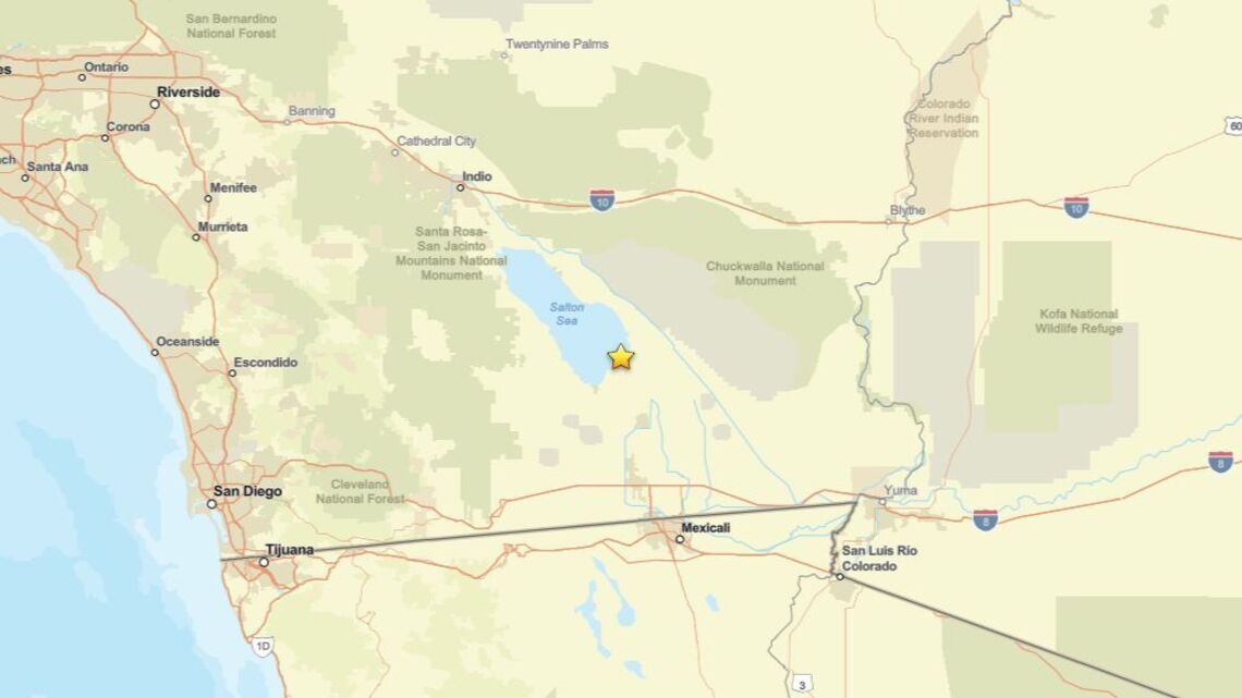 Update: 2.9 magnitude earthquake rattles near Niland, CA on Aug. 11 