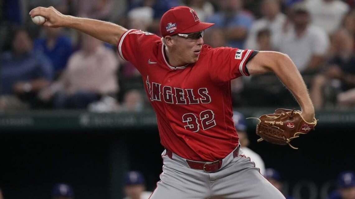 Angels starter Ryan Johnson, relievers shut out Rangers on 1-hitter