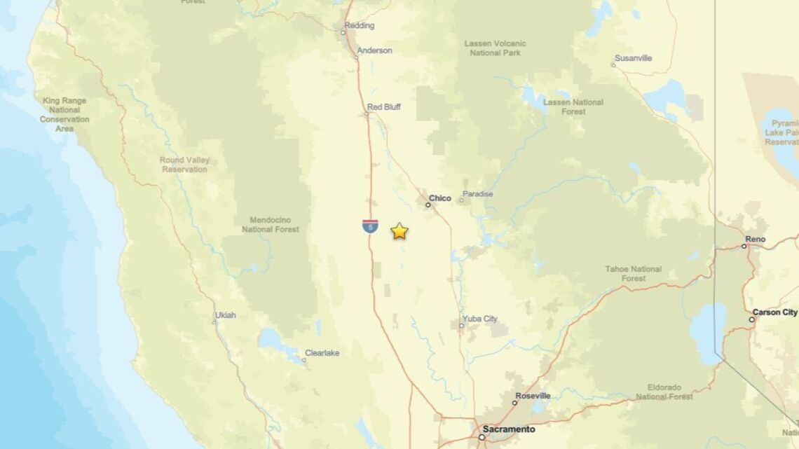 Update: Earthquake rattles region near Hamilton City, CA on Aug. 4 - 2.5 magnitude recorded 