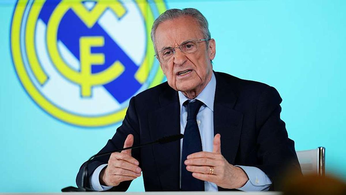  Florentino Pérez is not going to be strong-armed into an expensive deal. | Dennis Agyeman/AFP7/Getty Images 