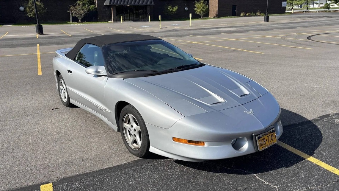 1995 Pontiac Firebird Trans Am Convertible for Sale With 45,000 Miles 