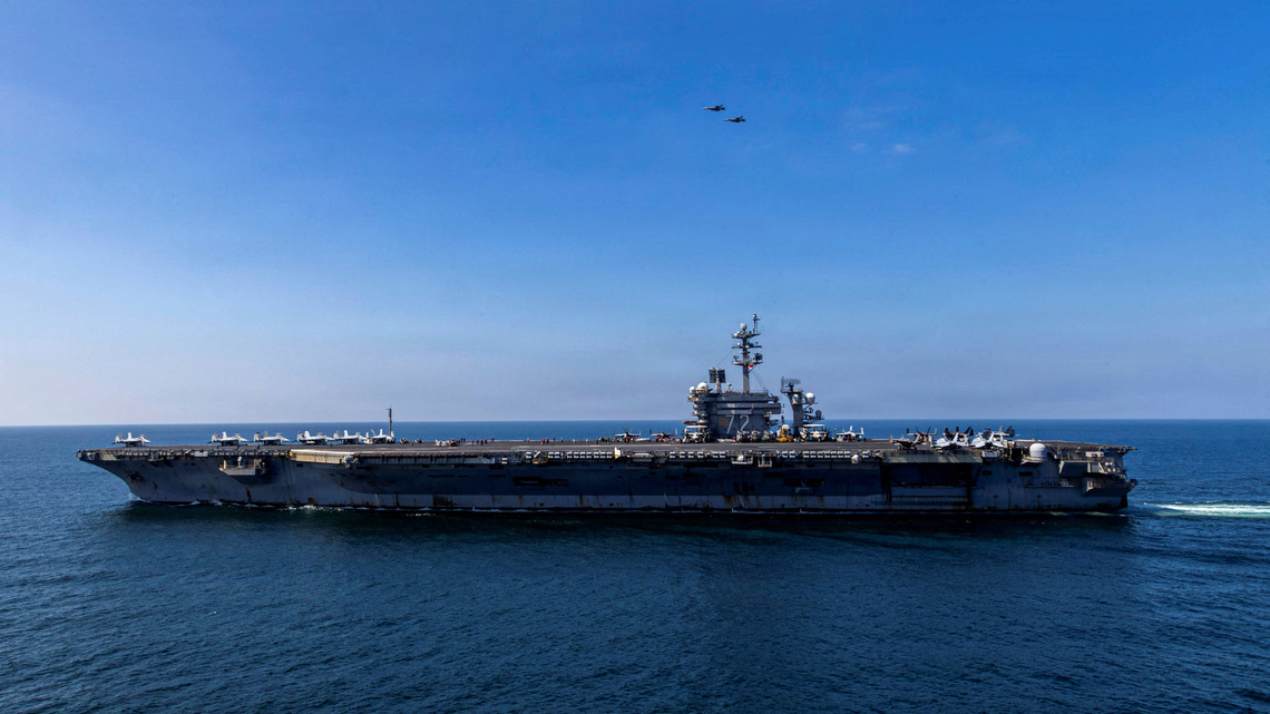 Trump dismisses criticism of USS Lincoln, says deployment 'not long enough' 