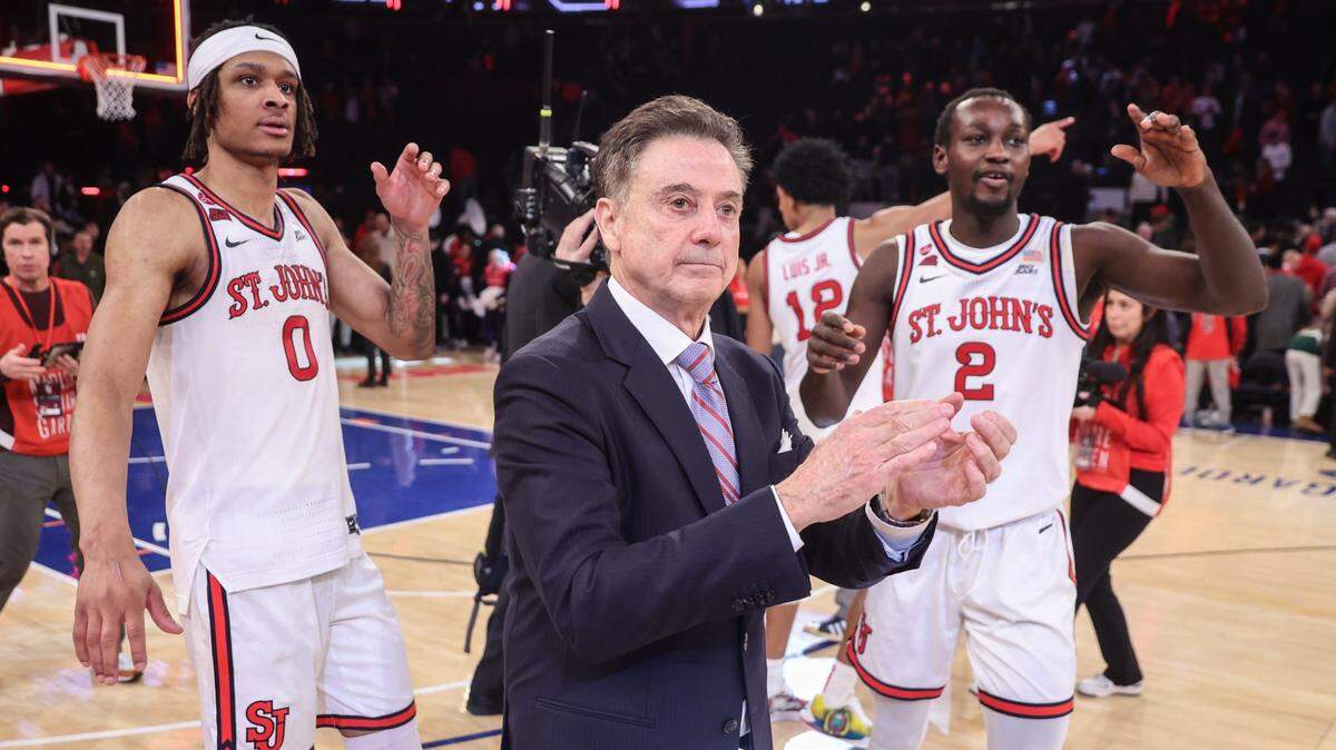 Rick Pitino has coached St. John’s to a 26-4 record, a Big East Conference championship and a No. 6 national ranking this season.