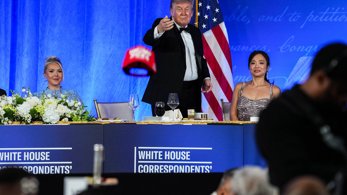 Trump mocks Texas Democrat James Talarico at correspondents' dinner 